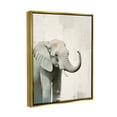 thumbnail image 4 of Stupell Industries Grey Modern Elephant Animals & Insects Painting Gold Floater Framed Canvas Art Print Wall Art, 17 x 21, 4 of 10