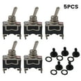 thumbnail image 4 of 5X Heavy Duty Boat Rocker Toggle Switches 250V 2 Pin SPST On/Off Rocker Switches Orange, 4 of 6