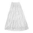 thumbnail image 4 of Tfken Summer Women Skirts Low Waist Solid Color A Line Long Skirts Fashion Casual Daily Wear Female Comfortable Clothes White, 4 of 4