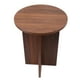 thumbnail image 5 of Mesa de centro redonda pequeña BuyWeek de madera maciza 40x54cm, 5 of 12
