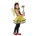 thumbnail image 4 of BOOMNY Toddler Girls Bee Dress Up Funny Stage Performance Outfits for Girl Cute Mesh Tulle Dress Wings Hairband Cozy Kids Clothing, 4 of 7