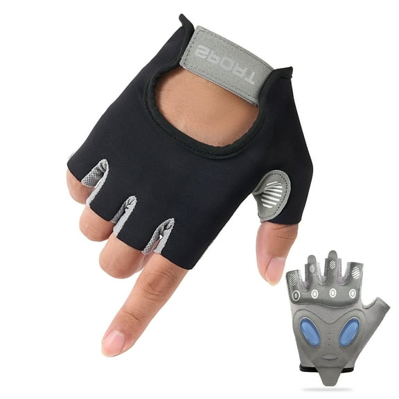 Half Finger Fitness Gloves for Men and Women - Ideal for Training, Weightlifting, Outdoor Mountaineering, and Sports Activities