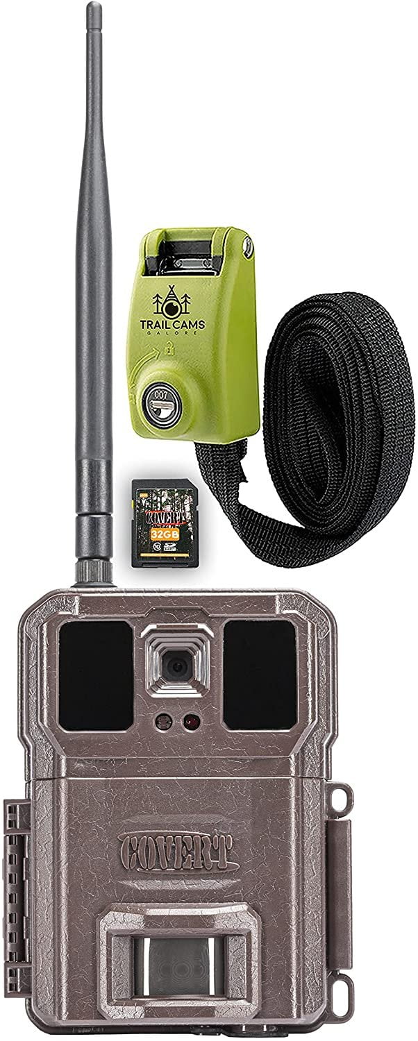 Covert Scouting Cameras WC30 Cellular Trail Camera with 32 GB SD Card
