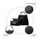 thumbnail image 3 of Set 3 Bolsas Mujer Borla Moda Cartera Crossbody Tote Hobo Pu Color negro, 3 of 3