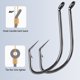 thumbnail image 3 of Cob Pes Fishhook Octopus Ganchos Pesca 160 Piezas Acero Carbono para Salmón Lubina, 3 of 9