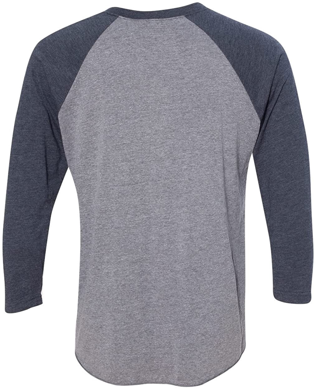 Mens Clementine Tri-Blend 3/4-Sleeve Raglan Tee