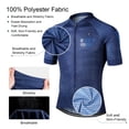 thumbnail image 4 of Maillot de ciclismo de verano para hombre, camisetas de manga corta para bicicleta, maillot de ciclismo, ropa deportiva para ciclismo de montaña MTB, 4 of 5