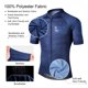 thumbnail image 4 of Maillot de ciclismo de verano para hombre, camisetas de manga corta para bicicleta, maillot de ciclismo, ropa deportiva para ciclismo de montaña MTB, 4 of 5