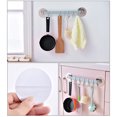 thumbnail image 3 of Soporte de gancho de almacenamiento de cocina, 6 ganchos, soporte de pared para puerta, estante para colgar, organizador de cocina y baño para el hogar, 3 of 5
