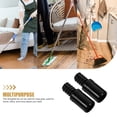 thumbnail image 2 of 4 Pcs Adaptateur de Poteau Innovant Embout Fileté en Plastique Design Pratique pour Projets DIY, 2 of 5