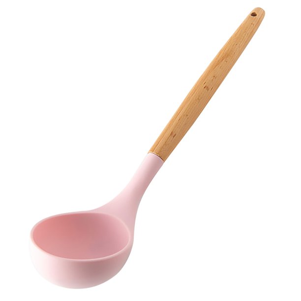 Juego de utensilios de cocina Worallymy espátula con mango de madera cuchara para sopa cepillo para espumadera batidor de huevos utensilios de cocina antiadherentes Worallymy JD735816767