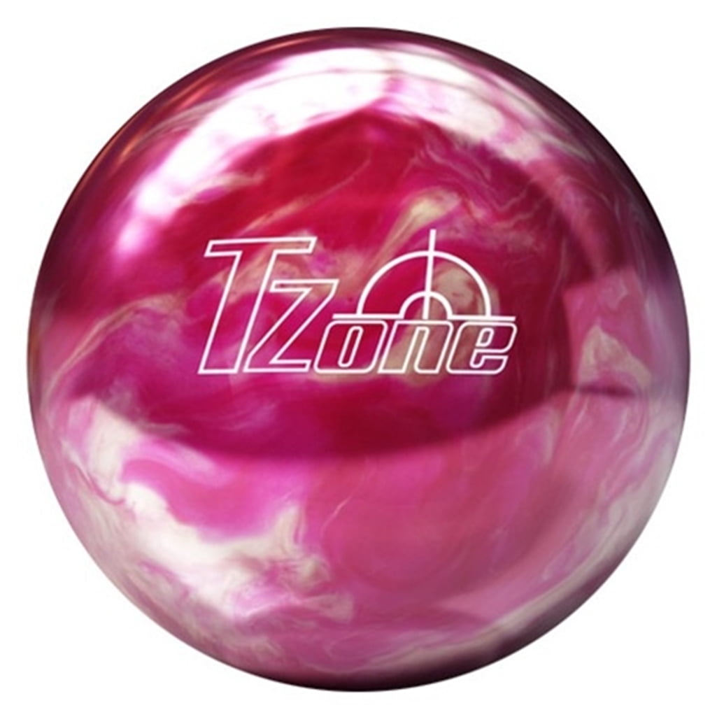 Pink//Black Bowlerstore Products White Dot PRE-DRILLED Bowling Ball