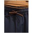 thumbnail image 5 of Pantalones cortos capri elásticos informales con cordón de verano para hombre, 5 of 5
