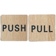thumbnail image 1 of MasteelfCA 2pcs Pull Push Door Signs Entrance Door Pull Push Signs Indication Signs, 1 of 9