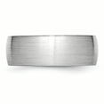 thumbnail image 3 of Cobalt Chromium Half Round Engravable Satin 8mm Band Ring Size 9.5 Jewelry for Women, 3 of 7