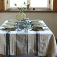 thumbnail image 4 of LinenMe Provence Tablecloth, 54 x 108, Black, 4 of 10