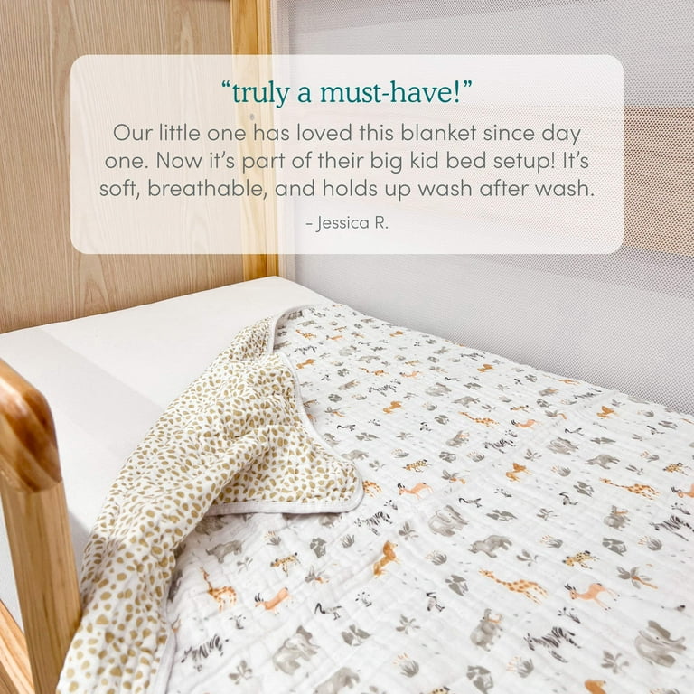 Aden Anais Disney Baby, Winnie Pooh Friends Baby Blanket, 100