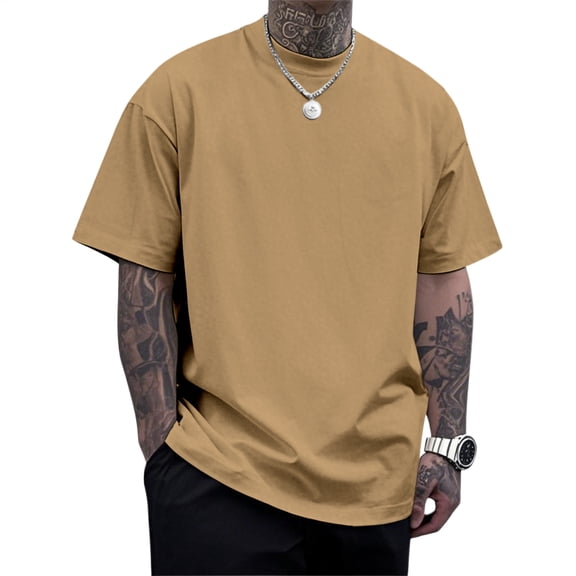 Ankishi Japanese Tshirt Men Dragon Floral Crewneck Oversized Short Sleeve Cotton Tee Trendy Tops for Leisure