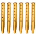 thumbnail image 1 of Estrela Sand - Estacas para tienda de campaña, clavijas en forma de U, clavos para tienda de campaña, ligeros para acampar, senderismo, mochilero, 1 of 5