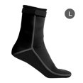 thumbnail image 1 of Calcetines de snorkel - Antideslizantes, antifrío para nadar y bucear - Espesor de 3 mm (negro, L), 1 of 10