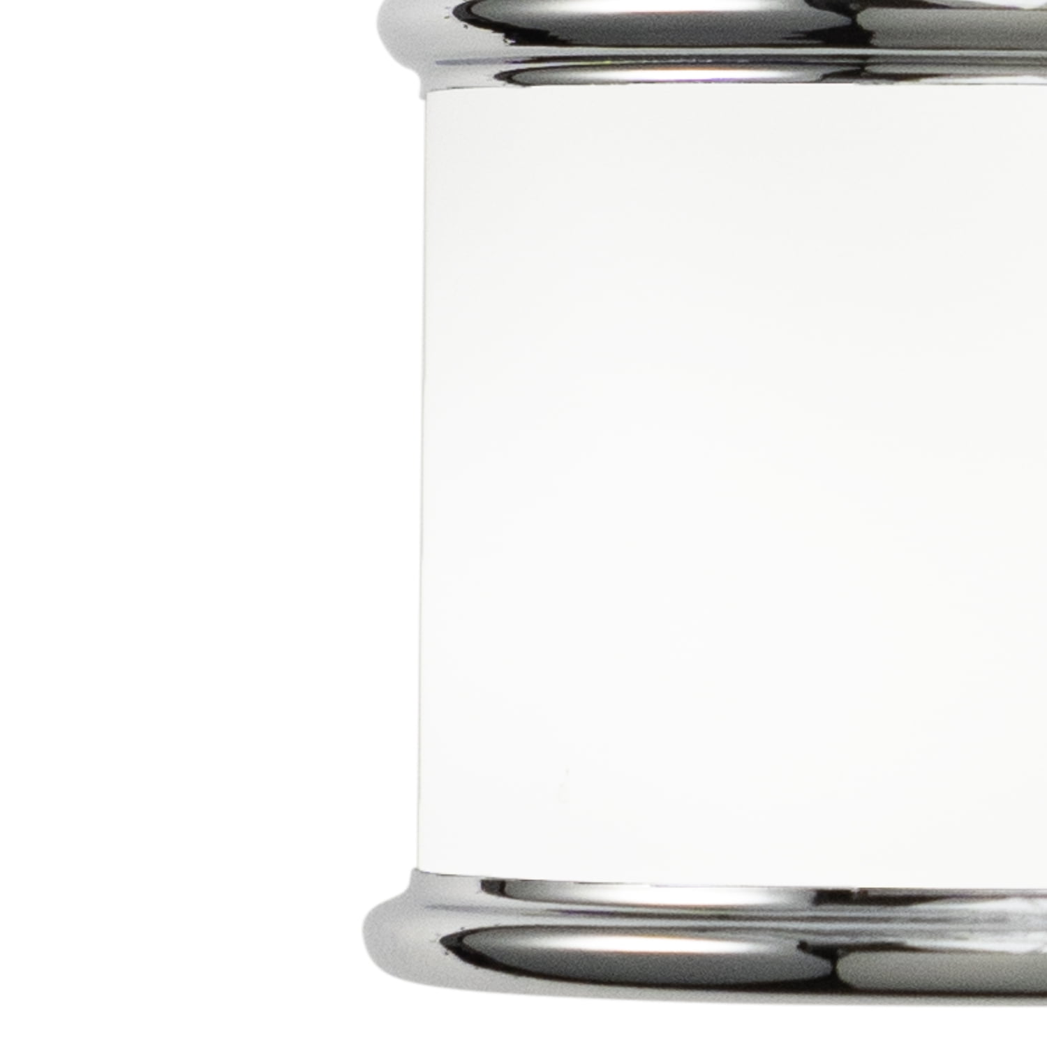 Chrome Bathroom Vanity Light - 2 Light Fixture - 13.75" Wide - Modern Design