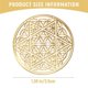 thumbnail image 4 of 16Pcs/Set Metal Energy Decor Sticker Flower of Life Children's Day Gifts 7 Chakra Copper Energy Tower Orgonite Stickers, 4 of 5