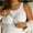 White, variant on BUIGTTKLOP Plus Size Tank Top with Built in Bra for Women Sleeveless Athletic Tank Tops Racerback Yoga Shirt Undershirt Sleepwear