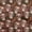 Brown, variant on oneOone Polyester Lycra Brown Fabric Skull Dress Material Fabric Print Fabric By The Yard 56 Inch Wide