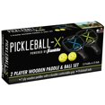 thumbnail image 2 of Franklin Sports 2 Player Wooden Paddle and Ball Set, 2 of 2