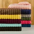 thumbnail image 3 of Mainstays Performance Textured 6-Piece Bath Towel Set - Brown Basket, 3 of 6