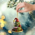 thumbnail image 4 of Stole Acrylic Pendant Tree Decoration  1PC Decoration How The Stole With Present Ornament, 4 of 5