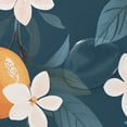 thumbnail image 4 of Yayeee Shower Curtain with Hooks 72"x72" Waterproof Fabric Bathroom Hanging Decor, Oranges Pattern, 4 of 5