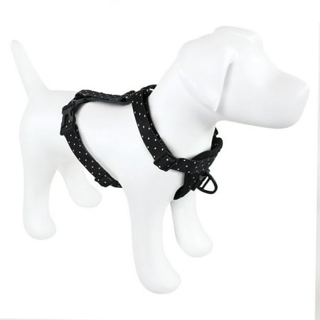 Luvable Friends Dog Pet Harness, Polka Dot, Large