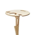 thumbnail image 4 of Maytalsory Support de Verre à Vin Pratique pour Plage et Camping, Support d'Assiette de Service, Table à Vin d'Extérieur Style A, Ensemble de 5, 4 of 6