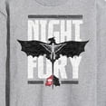 thumbnail image 3 of How to Train Your Dragon - Night Fury Flight  - Men's Long Sleeve T-Shirt, 3 of 5