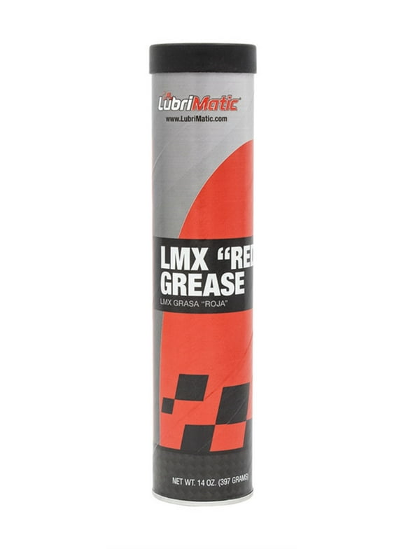 LubriMatic 14 Oz. Cartridge LMX Heavy-Duty Red Lithium Grease 11390 Pack of 10