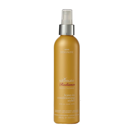 Ultimate Radiance Leave-In Conditioning Styler, 8.5 oz - DESIGNLINE - Deep Conditioner Treatment that Reconstructs Damaged Hair and Repairs Split (Best Dominican Deep Conditioner)