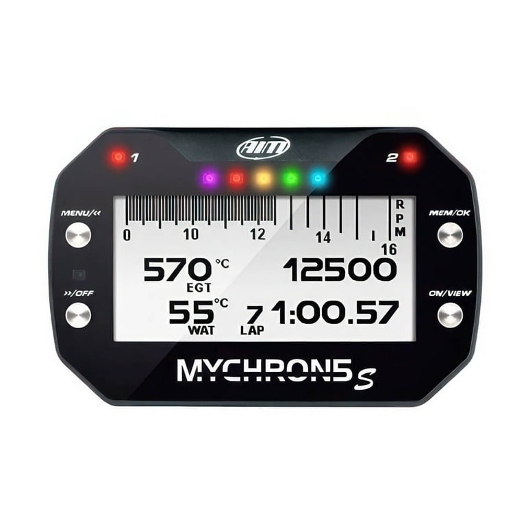AiM MyChron 5 GPS WiFi Water Temp 4Gb Data Acquisition System