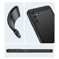 thumbnail image 3 of PANDACO Étui en Métal Brossé Noir pour Samsung Galaxy A14, 3 of 3