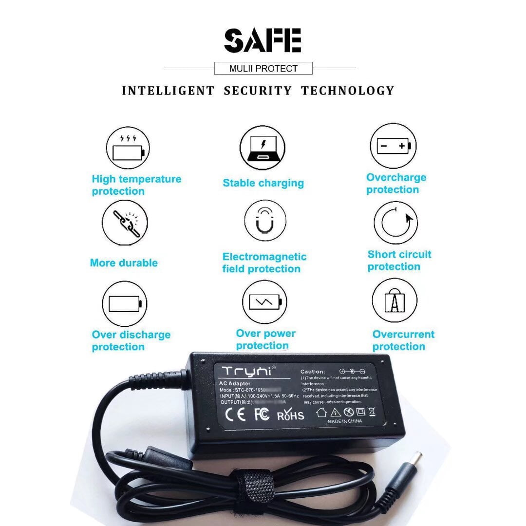 Laptop AC Adapter Charger Power Cord Supply for HP 15-DY1091WM 15-DY1095OD 15-DY1731MS 15-DY1751MS 15-DY1771MS 15-DY2001CY 15-DY2002CY 15-DY2007CY 15-DY2008CA 15-DY2008CY Harness Wire
