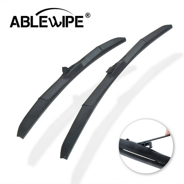 ABLEWIPE HYBRID 26" & 14" SUMMER WINTER WINDSHIELD WIPER BLADES