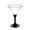 Black-552, variant on 6-Piece Disposable Plastic Cocktail Glasses Set, Tall Transparent Party Cups for Desserts and Drinks, Ideal for Holiday Celebrations and Entertaining Guests | Black KTFgvq