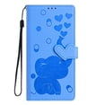thumbnail image 2 of Leather Case for iPhone 16 Plus ,Premium PU Leather Embossed Elephant Stand/Cover/Wallet/Flip Case, 2 of 10