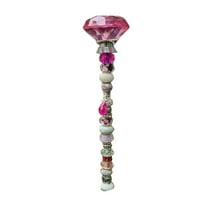 Decorative Garden Stakes - Fairy Wands, Fairy Wand Garden Stake Beads Kits, Beaded Dream Garden Stakes Garden Decor Outdoor Gifts for Children (1Pc)