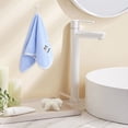 thumbnail image 7 of FEOLGEHLY 1 Pcs Cute Hand Towels for Kids, 10x20 inch Soft Bath Hand Towels, Quicker to Dry, Lightweight and Highly Absorbent Face Towels for Bathroom Kitchen Travel, Blue, 7 of 7