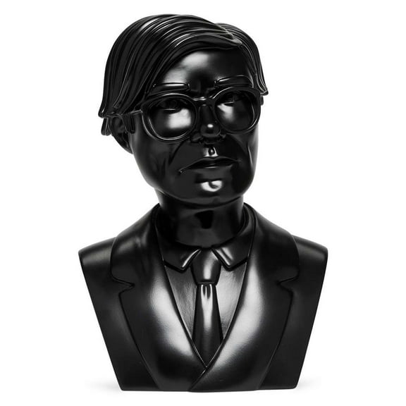 Andy Warhol Bust (Black, Limited Edition of 200)