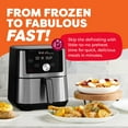 thumbnail image 3 of Instant Pot® 4Qt Vortex® Plus 6-in-1 Mini Air Fryer, Air Fry, Crisps, Broils, Roasts, Dehydrates, Bakes, Reheats, Stainless Steel, 4 Quarts, 3 of 9