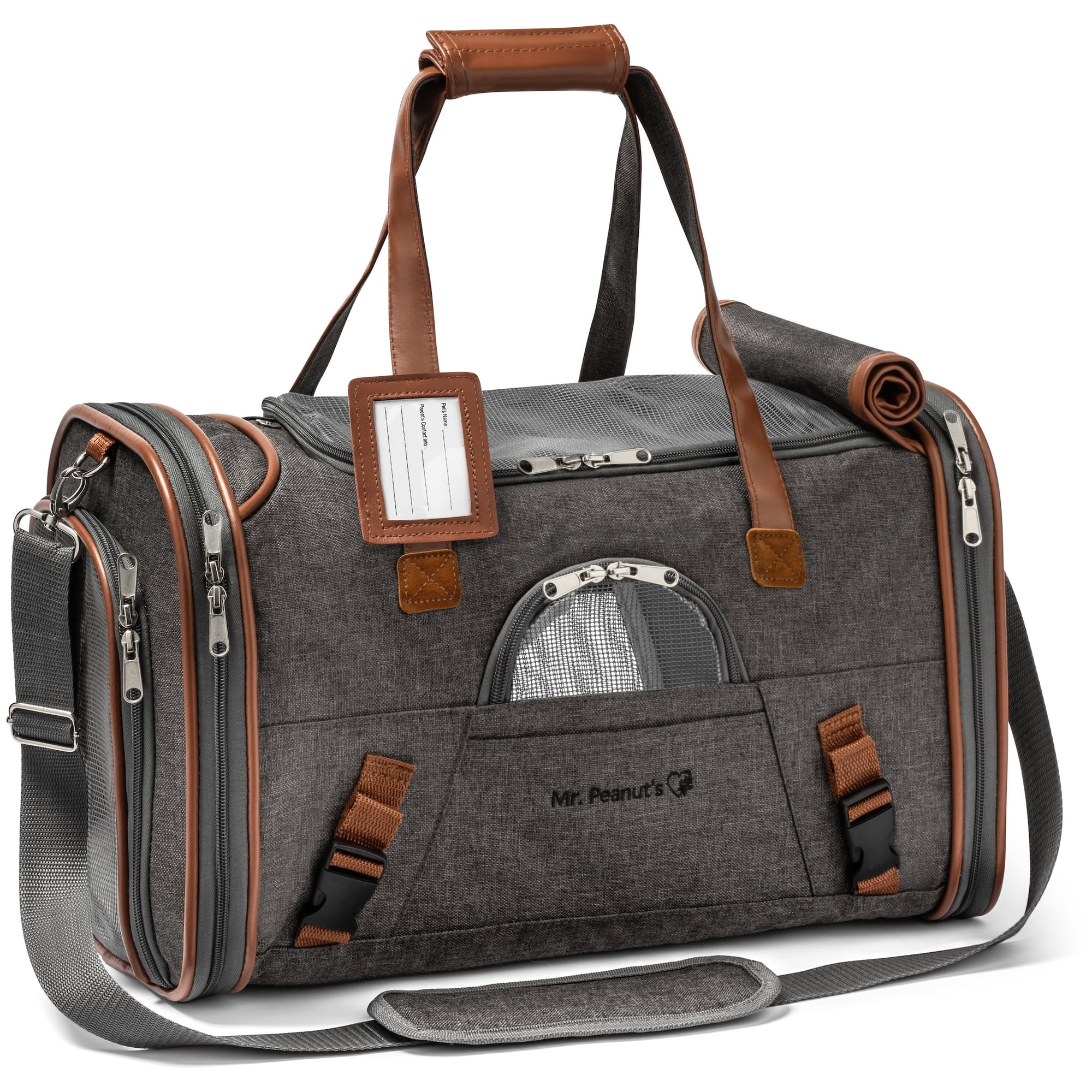 Gold Series Airline Approved Tote - Low Profile Soft Sided Premium Pet Carrier