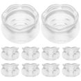 thumbnail image 4 of Miangastore 10 Pcs Bol de Poisson Rouge pour Maison de Poupée, Miniatures de Réservoir de Poisson Vides, Accessoires de Modèle pour Maison de Poupée, Ornements de Bureau, 4 of 9