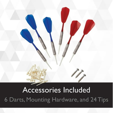 Viper - Showdown 15.5" Electronic Dartboard - Red